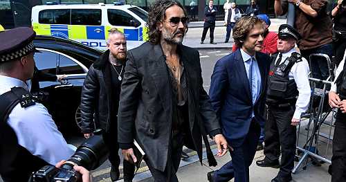 Russell Brand pleads not guilty to rape and sexual assault charges