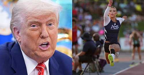 Trump threatens California after state let transgender athlete compete