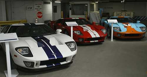 Ford Motor Company car vault tracks brand