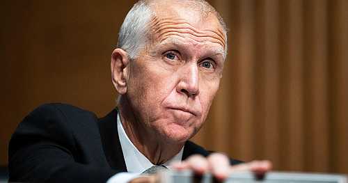Sen. Thom Tillis announces he won