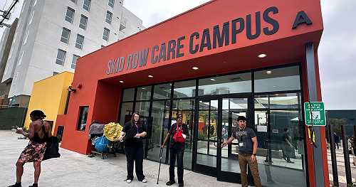 In a nation growing hostile toward drugs and homelessness, Los Angeles tries harm reduction