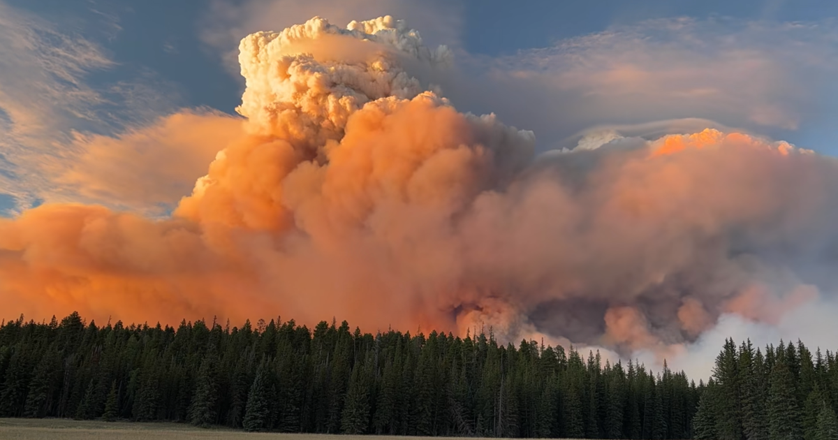 Grand Canyon, Utah wildfires creating "fire clouds" that can form their own weather systems