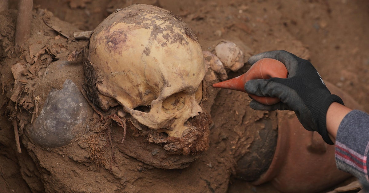 Pre-Incan tomb with 1,000-year-old remains unearthed in Peru