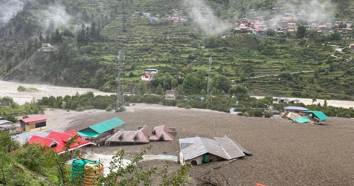 4 dead, 50 missing after flash floods and landslide hit Indian village