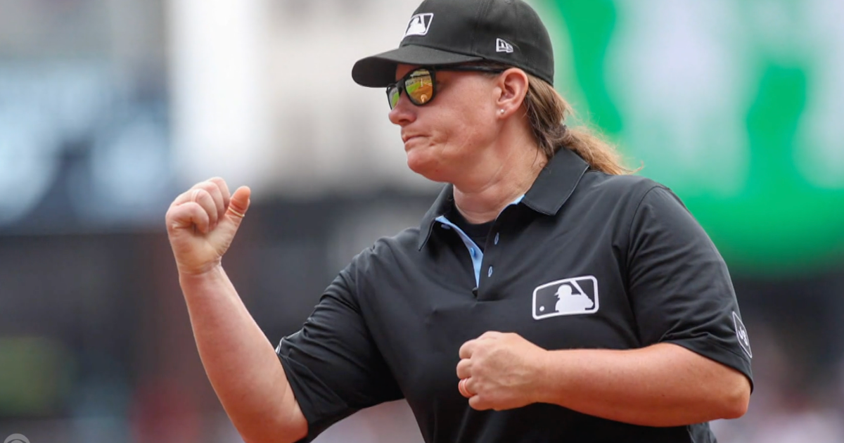In an MLB first, woman umpires regular-season game