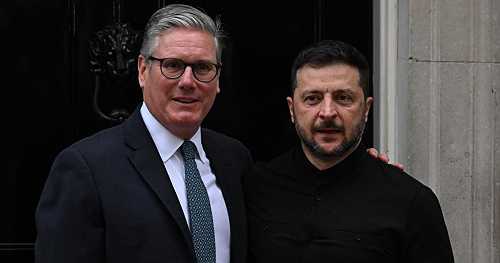 Zelenskyy meets with U.K.