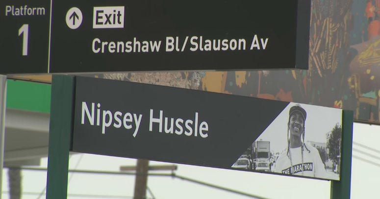 Nipsey Hussle honored on 40th birthday with Los Angeles Metro station renaming