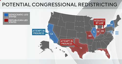 What to know about congressional redistricting efforts in California, Texas and elsewhere