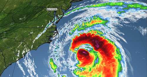 Hurricane Erin sparking storm surge warnings as it starts to move away from North Carolina