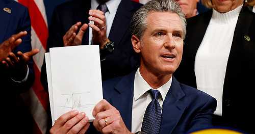 Newsom signs bill putting new California congressional maps on November ballot