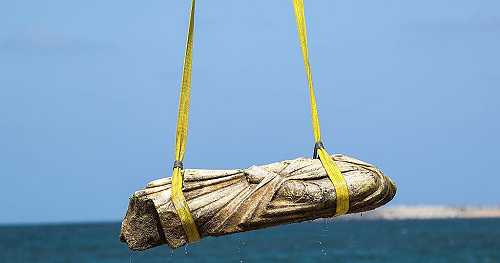 Photos show 2,000-year-old artifacts pulled from sunken city off Egypt