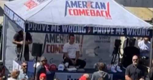 Charlie Kirk shooting witness says she saw "blood pouring out everywhere"