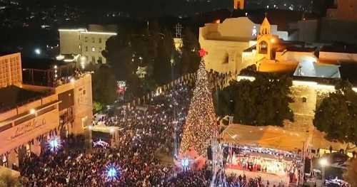Christmas celebrations slowly return to Bethlehem amid tourism slump