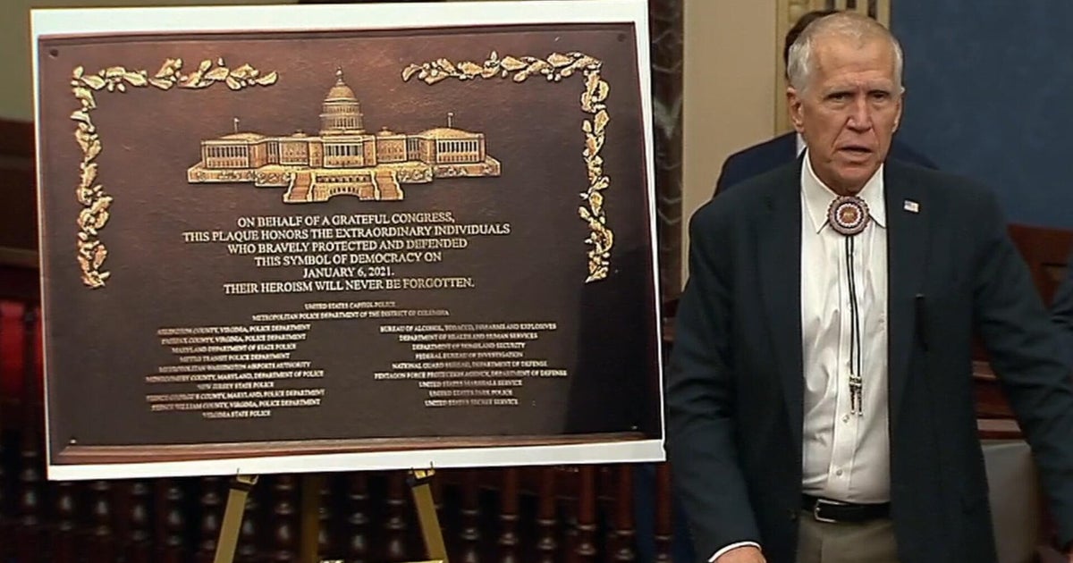Senate votes to hang Jan. 6 plaque after yearslong stalemate
