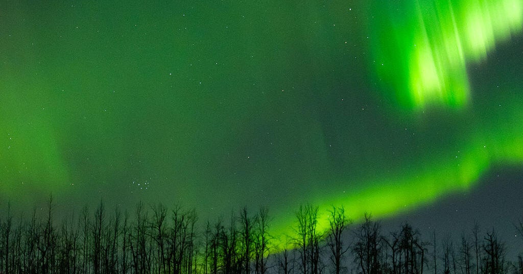 The northern lights could be visible in some U.S. states tonight. Here