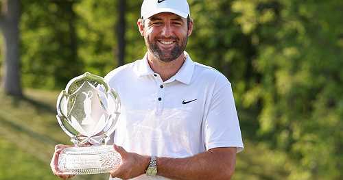 Scottie Scheffler claims Memorial victory, joining Tiger Woods as only repeat winners