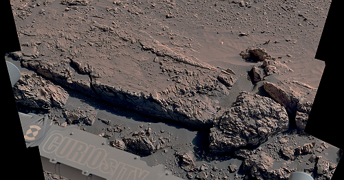 Mars rover captures first close-up images of ridges that hint at planet