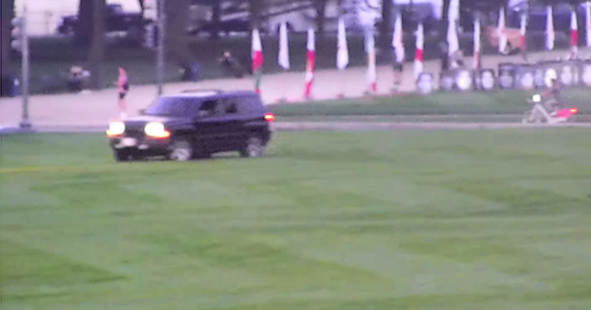 Government contractor charged with driving circles on National Mall