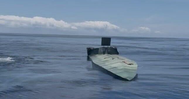 Drone "narco sub" — equipped with Starlink antenna — seized for the first time in the Caribbean