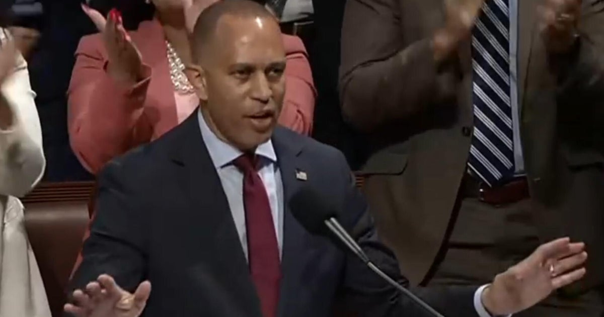 Jeffries nearing historic territory in marathon speech before Trump budget bill vote