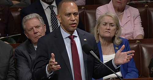 Hakeem Jeffries slams Trump