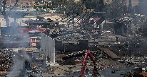 Gas station explosion in Rome injures dozens of people: "I felt my skin burning"