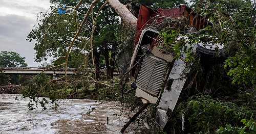 What led to the devastating flash floods in central Texas