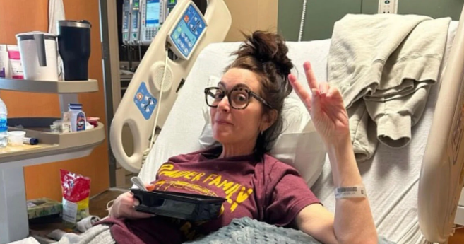 Woman thought she had pulled a muscle working out. It was a rare cancer that had spread to her brain.