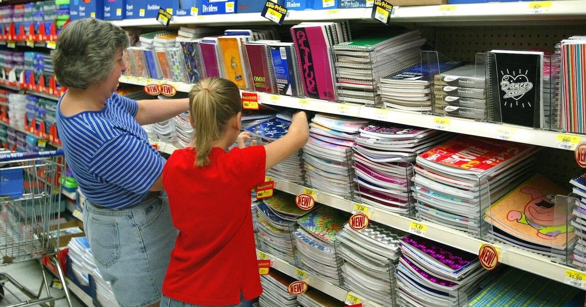 Parents rush to buy school supplies before tariff deadline