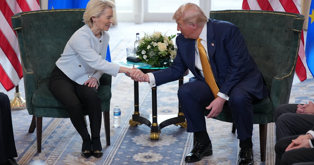 European Union delays retaliatory tariffs for six months after reaching deal with the U.S.