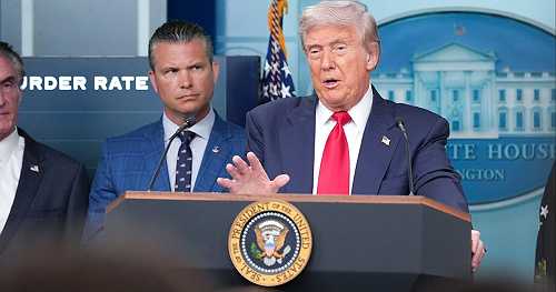 Violent crime down 26% in D.C., but Trump says otherwise as he takes control of city