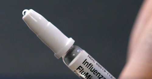 FluMist vaccine nasal spray can now be used at home