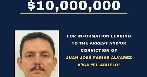 Tennessee car accident leads to $10 million bounty for accused Mexican drug cartel leader dubbed "The Grandfather"