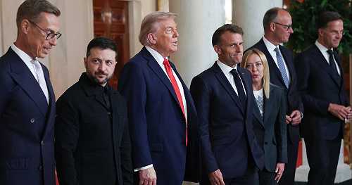 Trump sounds off on potential security guarantees for Ukraine