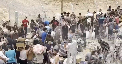 Eyewitness says American subcontractors at Gaza aid sites fired at Palestinians