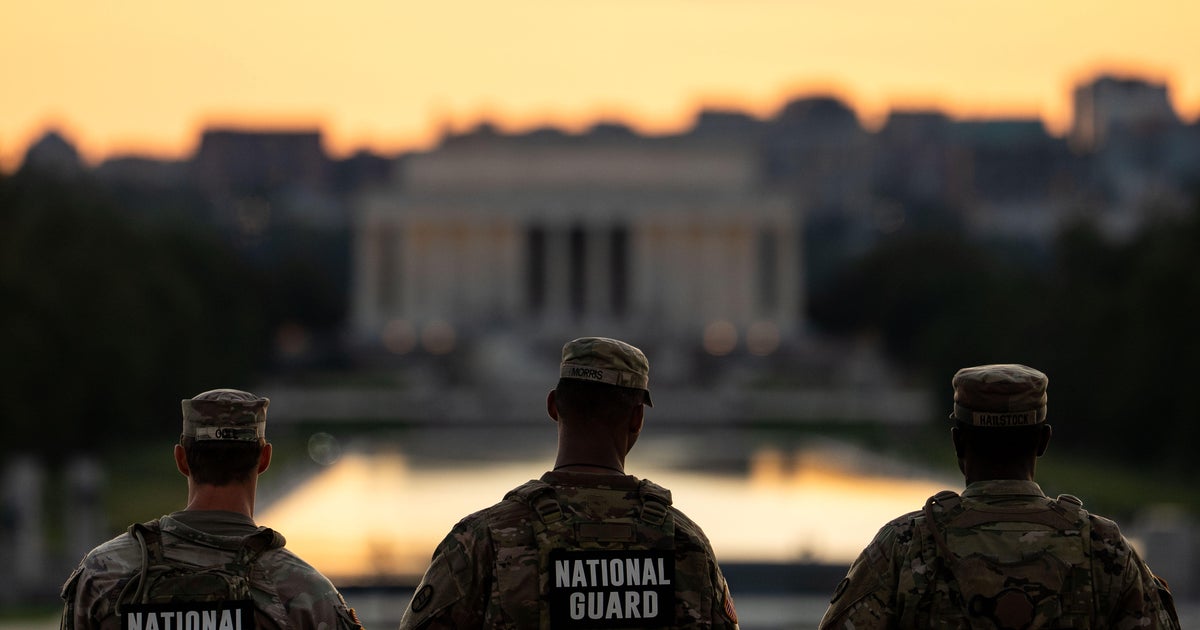 D.C. sues Trump administration over National Guard deployment