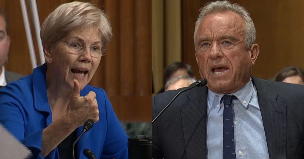 Watch: Warren and RFK Jr. clash over vaccine access