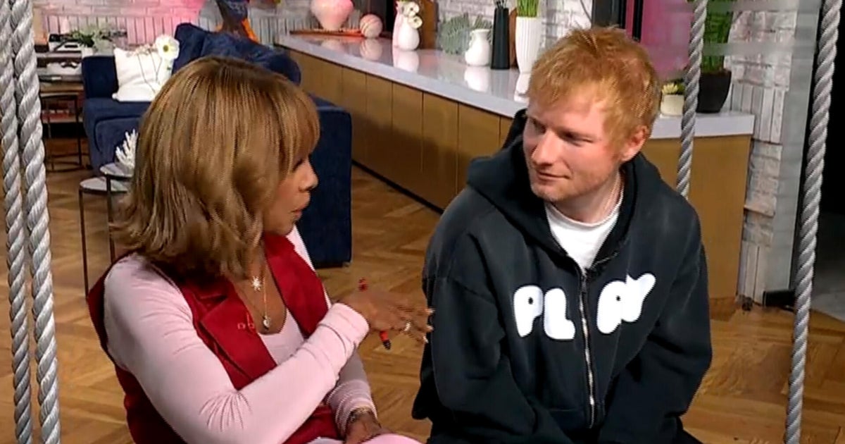 Four-time Grammy winner Ed Sheeran debuts "Play" and talks life changes