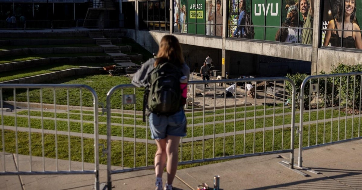 Utah Valley University classes resume one week after deadly Charlie Kirk shooting