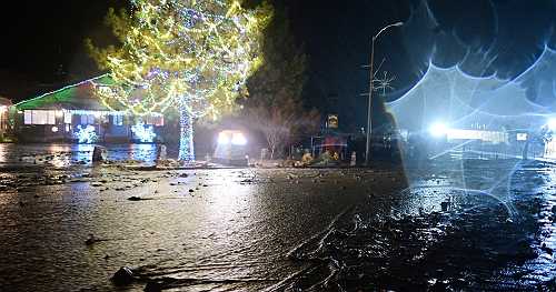 More downpours in store for soaked California with additional mudslides and debris flows possible