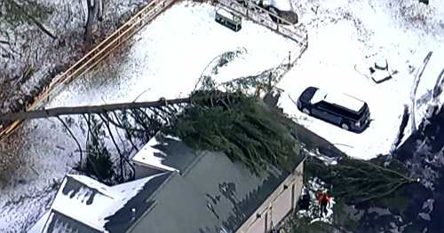 Parts of U.S. ushering in new year under several feet of snow