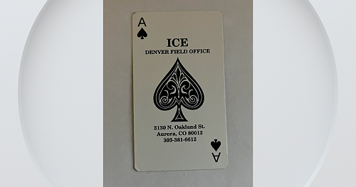 Colorado Democrats demand answers on ICE "death cards" left in cars of detainees, agents