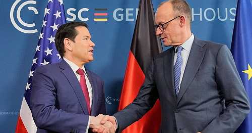 Rubio is meeting with European leaders as Russia war in Ukraine rages on