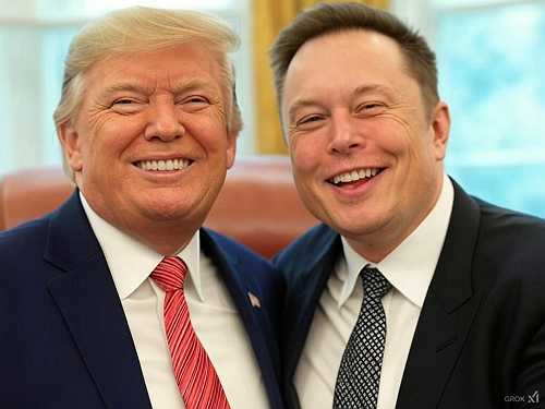Elon Musk Dodges Drug Allegations Question at White House With Trump Present
