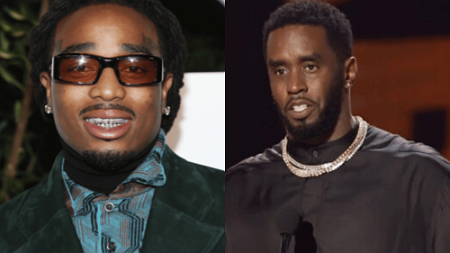 Quavo Confronts Cameraman Over Diddy Question
