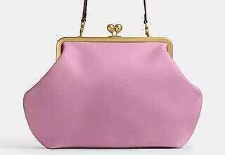 Coach Large Kisslock Frame Bag: Sold Out Accessory Back in