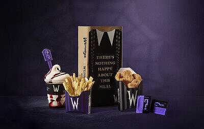 Wendy’s Releases Wednesday Addams-Inspired Meal of Misfortune