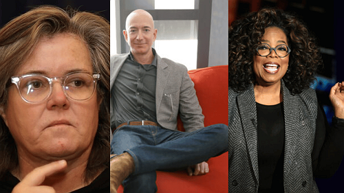 Rosie O’Donnell Blasts Oprah Winfrey Over Jeff Bezos’ Wedding Appearance