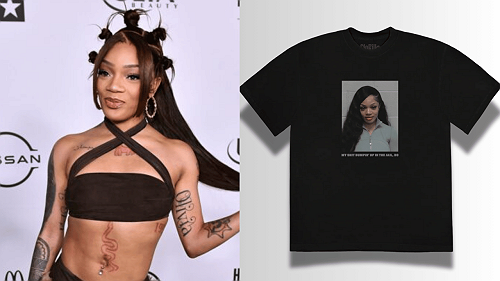 GloRilla Turns Arrest Into Mugshot Merch Drop