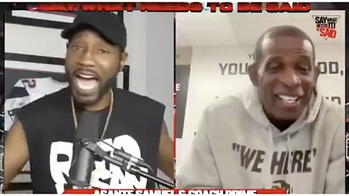 Deion Sanders Ends Podcast After Karrueche Tran Question